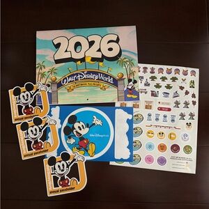 Disney 2026 Calendar Passholder Set